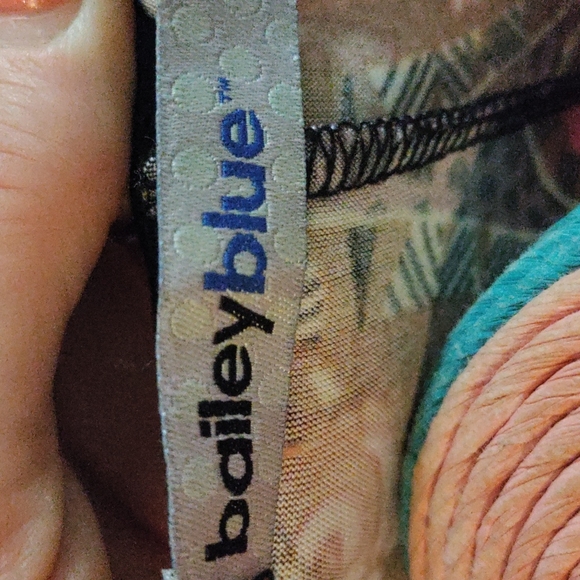 Medium multicolor curve hugging Bailey Blue women's dress - Picture 7 of 7